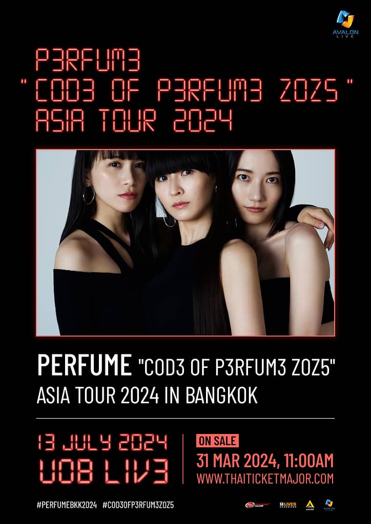 Perfume “COD3 OF P3RFUM3 ZOZ5” Asia Tour 2024 in Bangkok